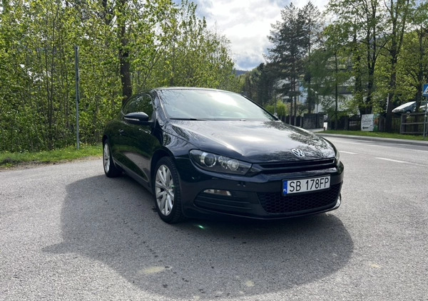 Volkswagen Scirocco cena 28900 przebieg: 232500, rok produkcji 2009 z Biała małe 22
